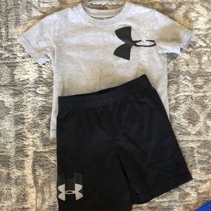 Toddler boy Under Armour set